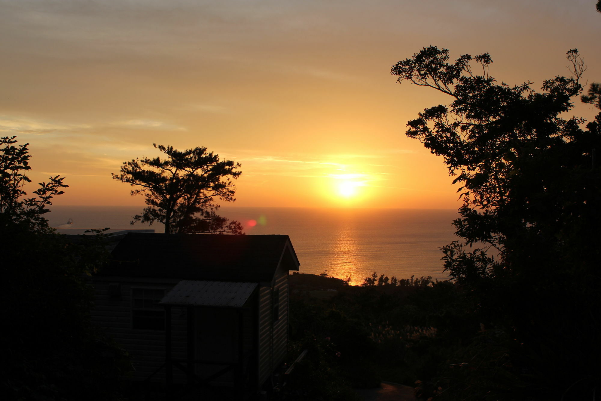 Panorama Ocean View Cottage Motobu Buitenkant foto
